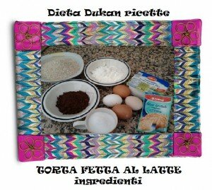 dieta dukan ricette dolci
