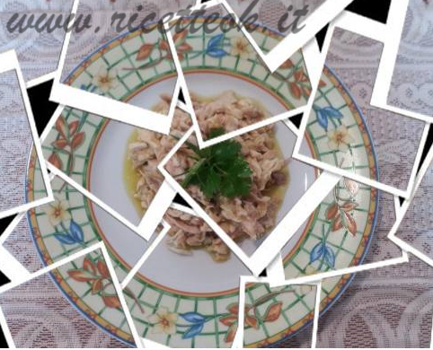 ricette per un buffet di natale: insalata di coniglio