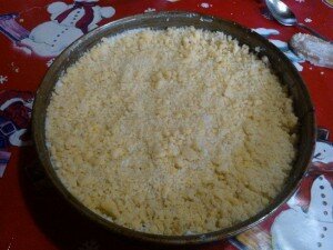 come si fa la sbriciolata di ricotta