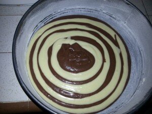 torta zebrata