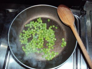 Muffin Salati con Piselli e Pancetta‏