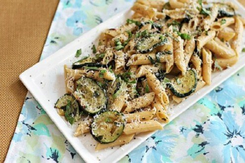 Pasta Fredda con Zucchine Arrosto‏