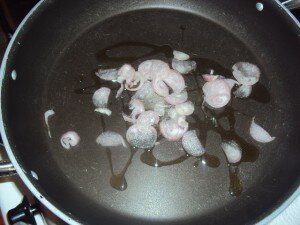 Pasta con Tonno e Scalogno