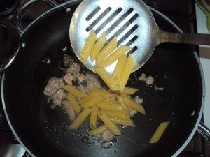 Pasta con Tonno e Scalogno