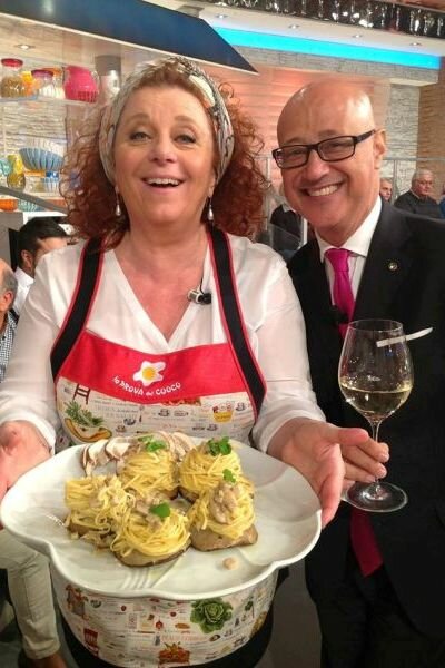 tagliolini con porcini