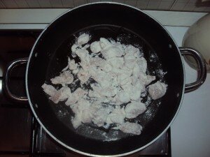 bocconcini di pollo al limone