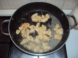 bocconcini di pollo al limone