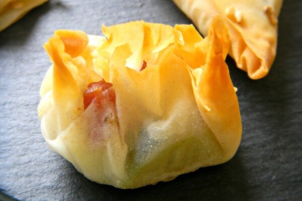 fagottini di pasta fillo