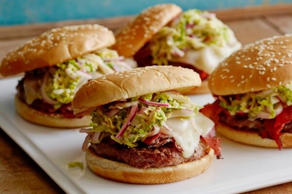 Ricette Hamburger: Hamburger di Carne Bianca con Olive e Aceto Balsamico‏