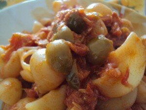Pasta col Tonno in Scatola 
