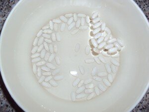 Spaghetti con Fagioli, Cozze e Gamberi‏